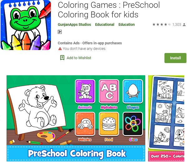 Tổng Hợp Các Game Tô Màu Hay Cho Trẻ Con Trên Android Và Ios