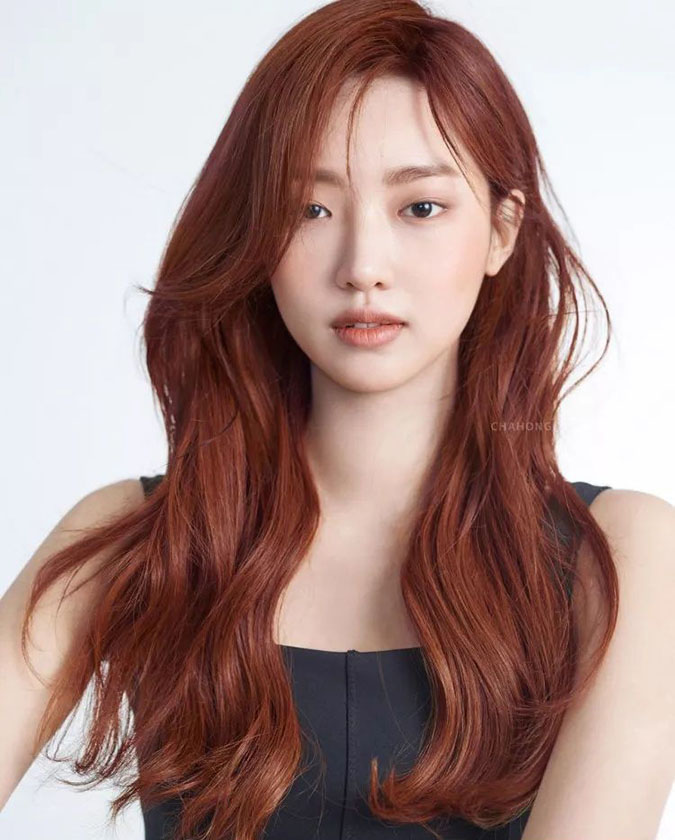 7 kiểu tóc màu nâu đỏ cực tôn da cho cô nàng
