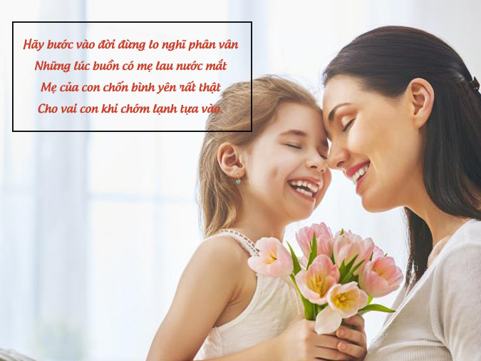 Top những bài thơ về mẹ và con gái dễ thương tràn đầy yêu thương - Trường  THPT Diễn Châu 2 - Nghệ An