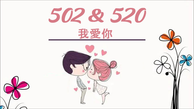 502 là gì?  Con số 502 tượng trưng cho điều gì trong tình yêu?  3