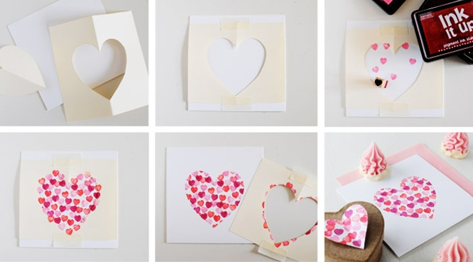 How to make a simple 8/3 card and 20 greeting card templates for International Women's Day 27