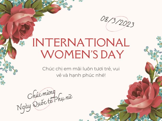 How to make a simple 8/3 card and 20 greeting card templates for International Women's Day 40