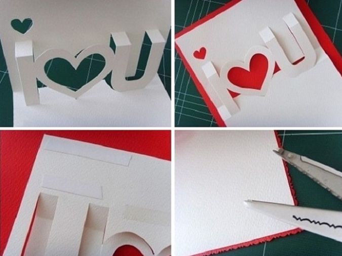 How to make simple 8/3 cards and 20 greeting card templates for International Women's Day 23