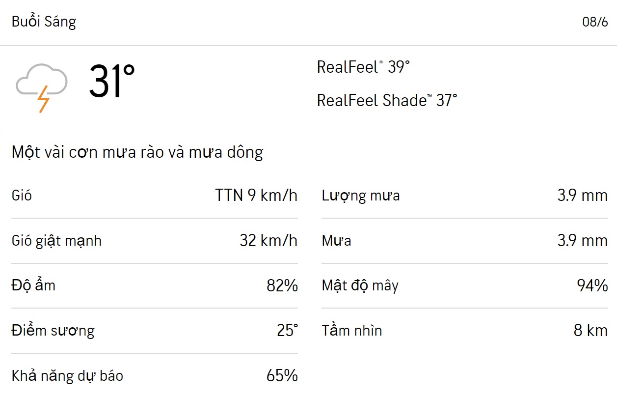 Dự báo thời tiết TPHCM hôm nay 7/6 và ngày mai 8/6/2023: Cả ngày có mưa rải rác 4