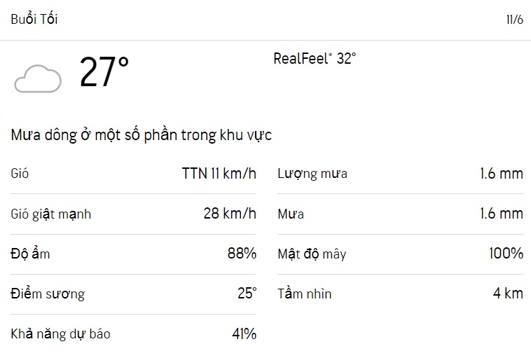 Dự báo thời tiết TPHCM hôm nay 10/6 và ngày mai 11/6/2023: Cả ngày có mưa 6