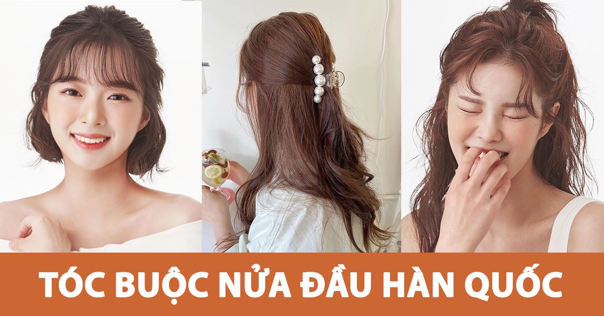5 cách buộc tóc nửa đầu đẹp 'mê tơi' kiểu Hàn Quốc