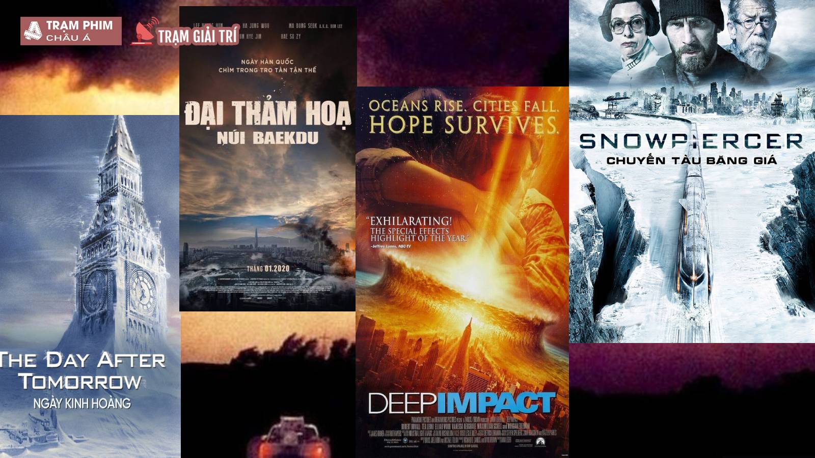 Top 15 phim thảm họa thiên nhiên hoành tráng cùng những viễn cảnh đáng sợ kích thích người xem nhất