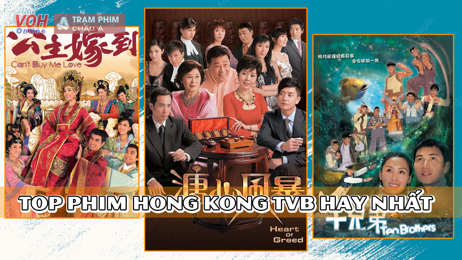 Top 14 bộ phim Hong Kong TVB ngày xưa hay ít người biết nhưng lại chất đến phát ngất